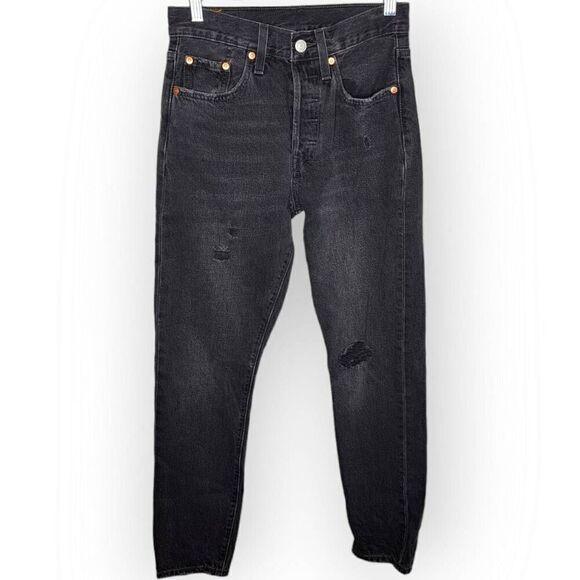 Levi's Premium Big E 501 Jeans in Charcoal Wash size 25 - Picture 1 of 11